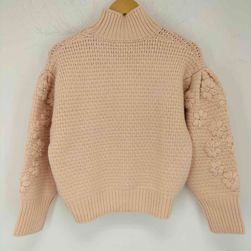 ダブルスタンダードクロージング DOUBLE STANDARD CLOTHING フラワータートルネックニット レディース JPN:36